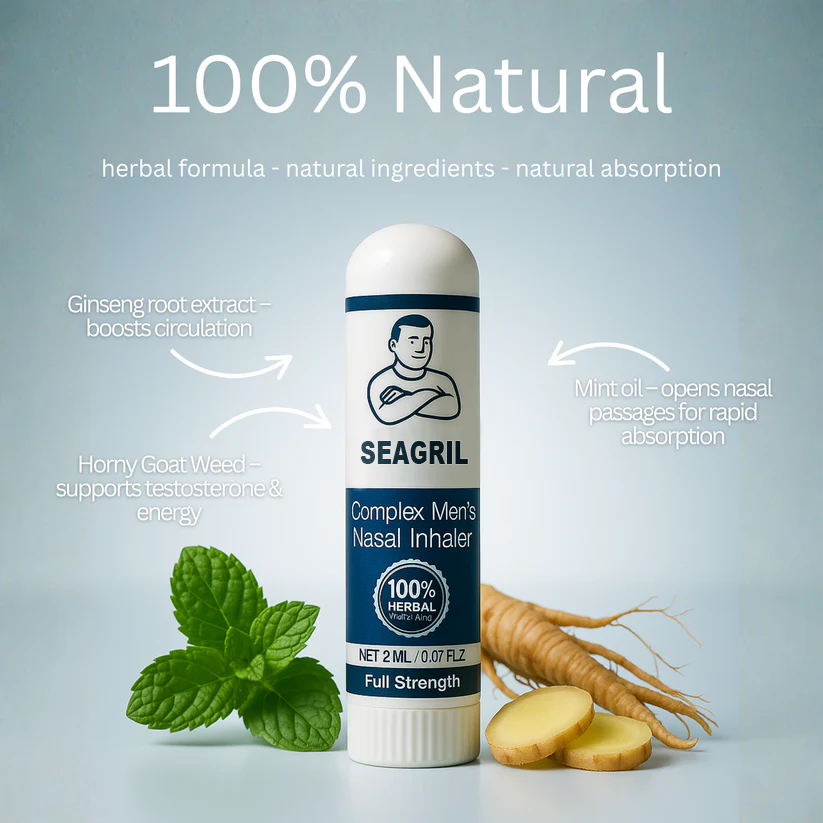 SEAGRIL™ Nasal Inhaler 4 SEAGRIL™ Nasal Inhaler