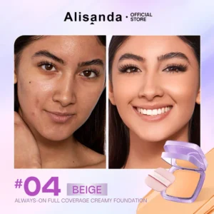 Alisanda™ Always On Full Coverage Foundation Cream
