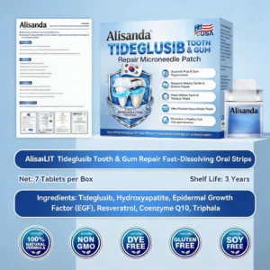 Alisanda® Tideglusib Fast‑Dissolving Tooth & Gum Repair Oral Strips